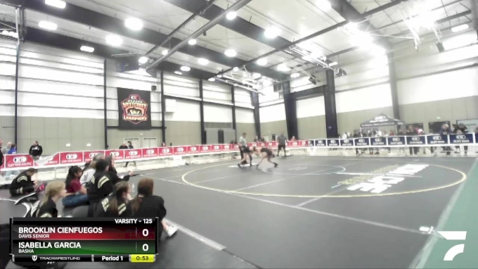 125 lbs Cons. Round 3 - Brooklin Cienfuegos, Davis Senior vs Isabella Garcia, Basha