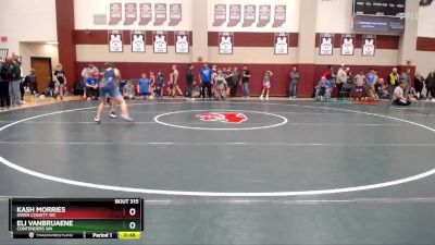 105-112 lbs Quarterfinal - Kash Morries, Owen County WC vs Eli VanBruaene, Contenders WA