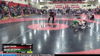 60 lbs Cons. Round 3 - Jacoby Fischer, BOLD vs Brooks Wetterling, Bison Wrestling Club