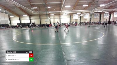 133 lbs Consi Of 8 #2 - Tyler Ferrara, Spartan Combat RTC vs Evan Buchanan, Virginia - UNATT