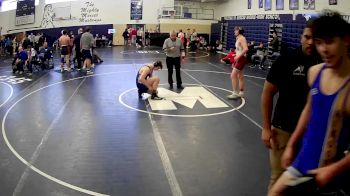 172 lbs Cons. Round 3 - Owen Straight, Chartiers Houston Hs vs Cody Adkins, Beaver County Christian School