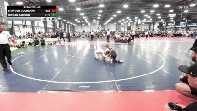 106 lbs Rr Rnd 2 - Brayden Buchanan, Journeymen Wrestling Red vs Jordan Zambon, Attrition Wrestling Gold