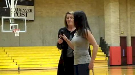 Alicia Sacramone Q&A Before the DU Meet, Part 1