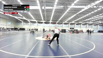 184 lbs Round 2 - Christian Hansen, Cornell vs Aman Khalil, Sacred Heart