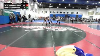 157 Boys Cons. Round 2 - Harold Lockheimers, San Diego vs Alex Kibodeaux-Campos, Southwest (SD)
