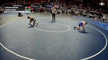 D 1 106 lbs Champ. Round 1 - William Roniger, Jesuit vs Manuel Smith, Acadiana