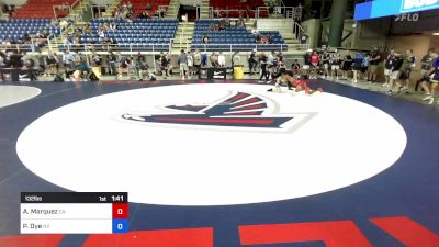 132 lbs Cons 64 #2 - Alexander Marquez, CA vs Patrick Dye, NV