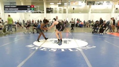 169 lbs Consi Of 8 #2 - Locke Olesky, Peterborough vs Cris Hernandez, South Burlington