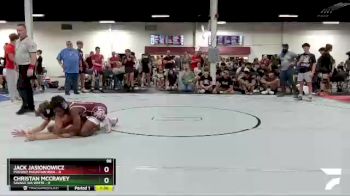 98 lbs Round 3 (6 Team) - Lucas Bauer, 84 Athletes vs Christan McCravey, Savage WA White