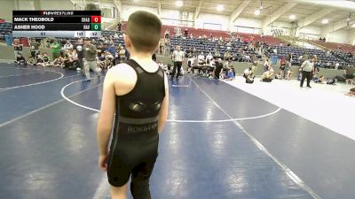 61 lbs Round 3 (4 Team) - Asher Hood, Ravage vs Mack Theobold, Champions Gold