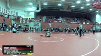 100 lbs Quarterfinal - Brody Koselke, Region Wrestling Academy vs Connor Maddox, Contenders Wrestling Academy
