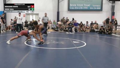 155 lbs Rr Rnd 6 - Benjamin White, Virginia Team Predator - BHS vs Drew Gall, M2 Training Center - BHS
