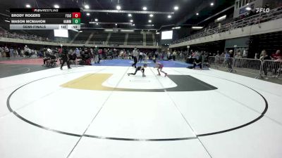 62 lbs Semifinal - Brody Rogers, Feasterville-Trevose vs Mason McMahon, Hammonton