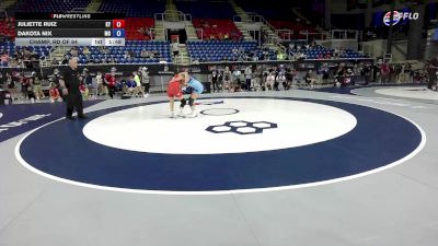 120 lbs Champ. Rd Of 64 - Juliette Ruiz, KY vs Dakota Nix, MO