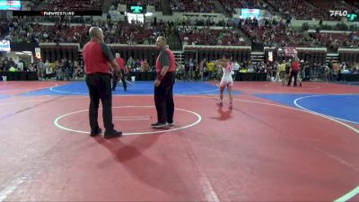 95 lbs 3rd Place Match - Kailyah Bento, CWC Thunder vs Isabella Cowan, Havre Wrestling Club