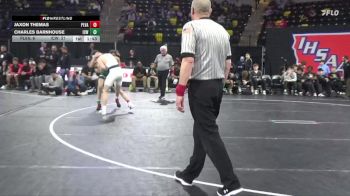 138 lbs 5th & 7th Place - Jaxon Themas, Pleasant Valley vs Charles Barnhouse, Iowa City, West