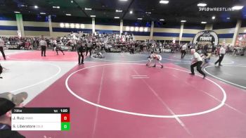 73 lbs Round Of 16 - Jordan Ruiz, Hawkeye/Speakeasy WC vs Sawyer Liberatore, Gold Rush Wr Ac