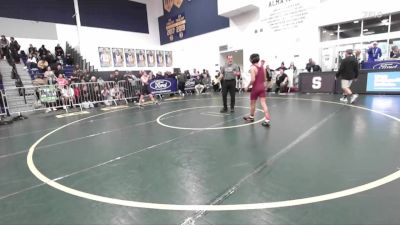 106 lbs Quarterfinal - Giovani Suarez, Esperanza vs Dylan Duszynski, Lutheran/Orange
