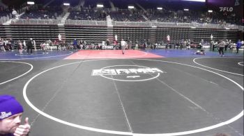61 lbs 3rd Place - Aiden Garcia, Heights WC vs Fletcher Lewis, Thermopolis WC