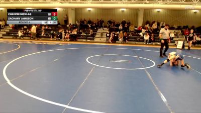 71-86 lbs Round 4 - Chaypin Nicklas, Yuma Wrestling vs Zachary Jameson, Kearney Matcats