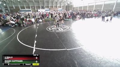 40 lbs Cons. Round 3 - Rowen Gappmaier, Victory vs Jj Balls, Empire