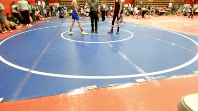 110 lbs Semifinal - Kaden Breeding, Eufaula Ironheads Wrestling Club vs Andrew Gordon, Glenpool Warriors