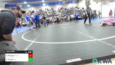 61 lbs Semifinal - Alex Morgan, Fort Gibson Youth Wrestling vs Easton Houck, Norman Grappling Club