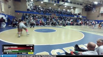 235lbs 5th Place Match - Symaran Sivaivai, Skyview (Girls) vs Bianca Miranda, Liberty