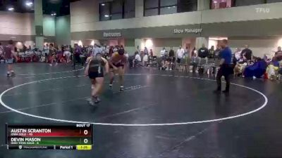 170 lbs Placement Matches (8 Team) - Austin Scranton, Iowa Gold vs Devin Mason, Ohio Titan Gold