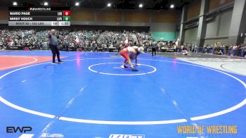 152 lbs Round Of 16 - Mario Page, Liberty Falcon Wrestling vs Mikey Houck, Las Plumas