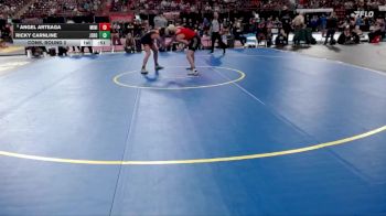 5A 132 lbs Cons. Round 2 - Ricky Carnline, Jerome vs Angel Arteaga, Minico