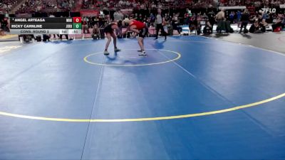 5A 132 lbs Cons. Round 2 - Ricky Carnline, Jerome vs Angel Arteaga, Minico