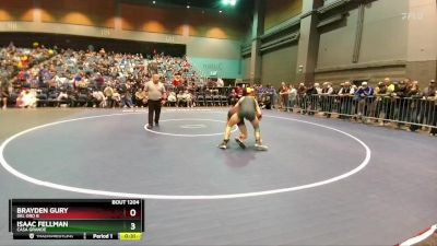 144 lbs Cons. Round 2 - Isaac Fellman, Casa Grande vs Brayden Gury, Del Oro B