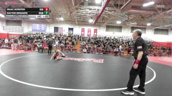 120 lbs Consi Of 8 #2 - Isaac Scruton, Spaulding vs Dayton Brigante, Winnisquam