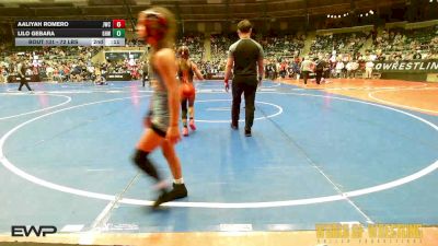 78 lbs Consi Of 4 - Sophia Rodriguez, Wolf Pack Wrestling Club TX vs Nyla Rhodes, Nebraska Boyz