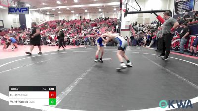 64 lbs Rr Rnd 2 - Conner Hern, Chaparral Kids Wrestling Club vs William Moore-Woods, Division Bell Wrestling