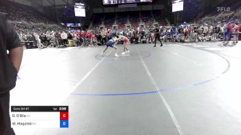 120 lbs Cons 64 #1 - Dale O'Blia, Colorado vs Wyatt Magolski, Wisconsin