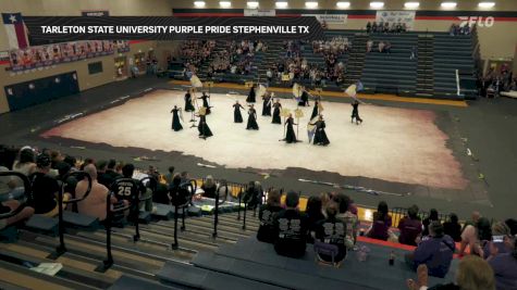 Tarleton State University Purple Pride Stephenville TX at 2026 WGI Guard Austin Regional+