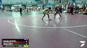 106 lbs Round 1 (10 Team) - Holden Wempren, BRAWL Silver vs Bryce Latino, Lakeshore Titans