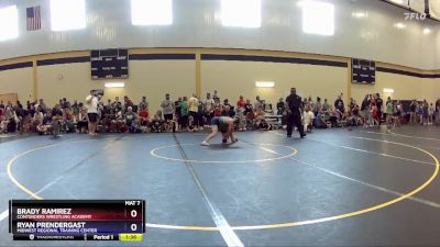 86 lbs Quarterfinal - Brady Ramirez, Contenders Wrestling Academy vs Ryan Prendergast, Midwest Regional Training Center