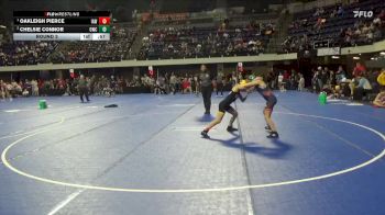 90 lbs Round 3 - Oakleigh Pierce, Immortal Athletics WC vs Chelsie Connor, Outlaw Wrestling Club