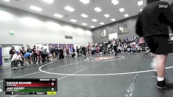 120 lbs Cons. Round 4 - Jake Ramsey, Union County vs Zaviour Richmire, Cleveland
