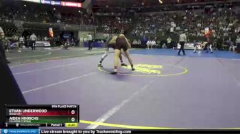 5th Place Match - Ethan Underwood, David City vs Aiden Hinrichs, Fillmore Central