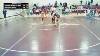 125 lbs Semifinal - Jocelyn Chavez, Toppenish (Girls) vs Jazmine Botello Lopez, Toppenish (Girls)