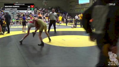 89 lbs 7th Place Match - Garrett Clark, Joesph Kerr Middle School vs Brayden Paminto, Spring Hills Wrestling