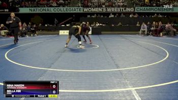 155 lbs Quarterfinal - Nina Makem, Augsburg University vs Bella Mir, Iowa