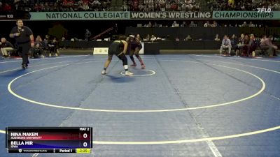 155 lbs Quarterfinal - Nina Makem, Augsburg University vs Bella Mir, Iowa