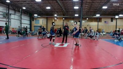 285 lbs Cons. Round 3 - Mason Rodriguez, Unattached vs Ezra Greenup, Corban University