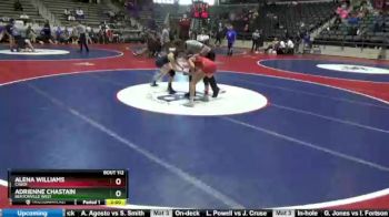 108 lbs Quarterfinal - Alena Williams, Cabot vs Adrienne Chastain, Bentonville West
