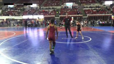 70 lbs Quarterfinal - Clive Balderas, Ronan Wrestling vs Alonso Garcia, Moses Lake Wrestling Club